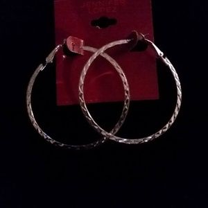 Silver HOOP EARRINGS